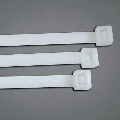General Purpose Cable Ties, 18 lb Tensile Strength, 4.1 in L, Yellow, 100 Ea/Bag 102-418YEL