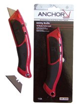 Auto Load Utility Knife, Steel Blade, 10 Blades 102-AB-2600
