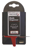 Blade Dispenser Container, 5.5 in L, Steel 102-AB-11-100