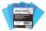 Cover Lens, 100% Polycarbonate, Miller, Outside Cover Lens, 12 7/8 in x 1 1/2 in 101-UV240M