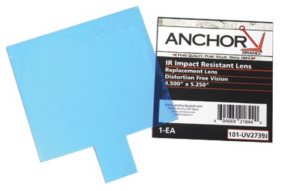 Cover Lens, 100% Polycarbonate, Jackson, Inside Cover Lens, 5-1/4 in x 4-1/2 in 101-UV2739J