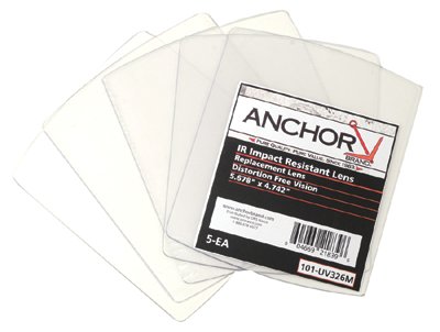 Cover Lens, Miller, Outside Cover Lens, 5.675 in x 4.742 in, Polycarbonate, Clear 101-UV326M