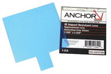 Inside Cover Lens, 1-3/4 in x 4-1/4 in, 100% Polycarbonate 101-UV410M