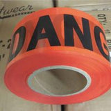 Economy Barrier Tape, 3 in x 1000 ft, Yellow, Caution 101-Y10003