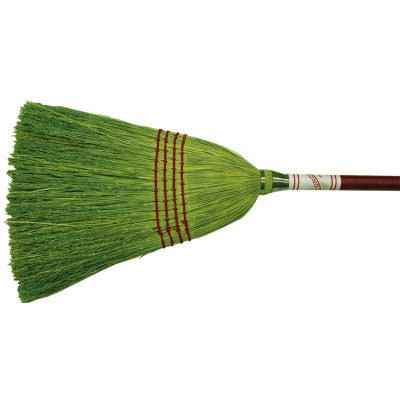 Economy Broom, 14 in Trim L Corn/Grass Bristle, 12 per carton 103-E20-DZ