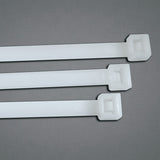 General Purpose Cable Ties, 120 lb Tensile Strength, 15 in L, Natural, 50 EA/BG 102-15120N