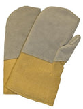High Heat Wool-Lined Gloves, Thermaleather, Brown, Large 101-44WL