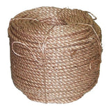 Manila Rope, 3 Strands, 1-1/4 in x 125 ft 103-1-1/4X125-3S