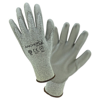 Micro-Foam Nitrile Dipped Coated Gloves, Small, Black/Gray 101-6070-S