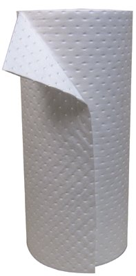 Oil-Only Sorbent Roll, Heavy-Weight, Absorbs 24 gal, 30 in x 120 ft 103-AB-BRO120