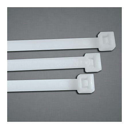 Resealable Cable Ties, 50 lb Tensile Strength, 14.6 in L, UV, Black, 100 Ea/Bag 102-B14S0C-R