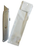Retractable Blade Utility Knives, 7 in, Retractable Steel Blade, Zinc Alloy 102-AB-99