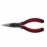 Solid Joint Long Nose Pliers, Drop Forged Steel, 6 in 103-10-206
