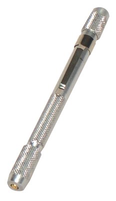 Tip Drill Set, Size 52 to 74, With 12 Even Number Drills and Aluminum Handle with Pocket Clip 100-TD-3