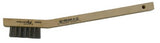 Utility Brush, 3x7 Rows, Stainless Steel Bristles, Wood Block/Handle, Stapled 102-30SS