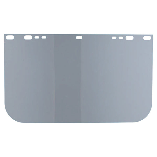 Visor, Clear, Unbound, 9 in x 15-1/2 in, for Jackson Safety Head Gear/Cap Adaptors 101-3440-U-CL