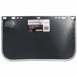 Visor, Light Green, 15-1/2 in L, 9 in H, Aluminum Bound 101-3441-B-LG