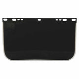 Visor, Shade 5, Aluminum Bound, 9 in x 15-1/2 in, for Jackson Safety Head Gear/Cap Adaptors 101-3465-5