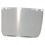 Visor, Dark Green, Aluminum Bound, 8 in x 12 in, For Jackson Safety Head Gear/Cap Adaptors 101-8042-B-DG