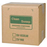 Wax-Based Floor Sweeping Compound, Green, 50 lb 103-FLOOR-SWEEP-WAX50