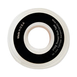 White PTFE Thread Sealant Tape, 1/2 in x 600 in L 102-1/2X600-PTFE