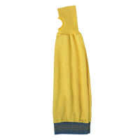 59-408 Medium-Duty Protective Sleeve, 22 in L, Elastic Band Closure, Yellow 012-59-408-22in