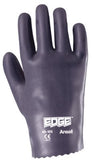 40-105 Nitrile Gloves, Slip-On Cuff, Cotton Lined, Size 8, Gray 012-40-105-8