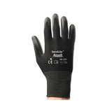 11-518 Polyurethane Palm Coated Gloves, 11, Blue/Gray 012-11-518-11