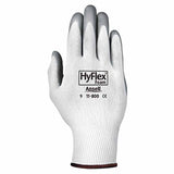 11-800 Nitrile Foam Palm Coated Gloves, Size 9, Gray/White 012-11-800-9
