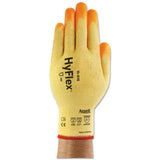 11-515 Cut Resistant Gloves with High Visibility, Nitrile Coated, Size 8, Orange 012-11-515-8