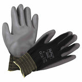 11-600 Palm-Coated Gloves, Size 8, Black 012-11-600-8-BK