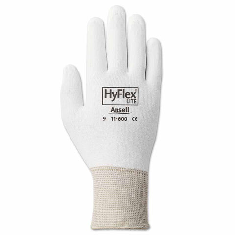 11-600 Palm-Coated Gloves, Size 7, White 012-11-600-7-WH