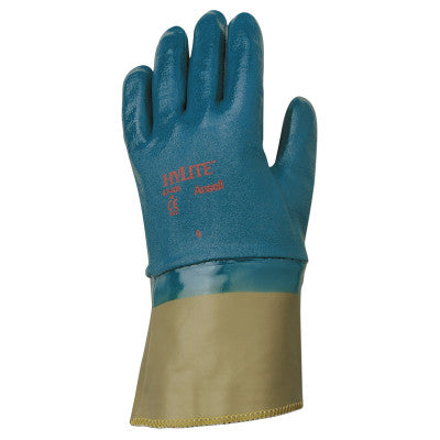 47-409 Medium-Duty Nitrile Coated Gloves, Size 10, Blue 012-47-409-10