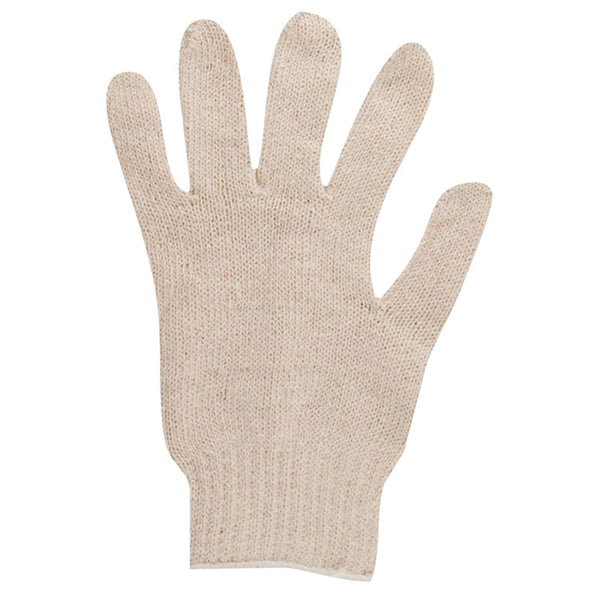 Lightweight String Knit Gloves, 9, Natural 012-76-606-9