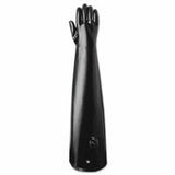 AlphaTec 09-430 Neoprene Coated Gloves, Smooth, Size 10, Black 012-9-430-10