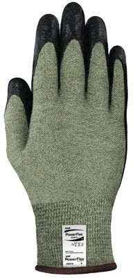 80-813 Arc Flash and Cut Resistant Gloves, Size 11, Green/Black 012-80-813-11