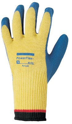 80-600 Heavy-Duty Cut Resistant Gloves, Size 9, Yellow/Blue 012-80-600-9