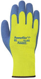 80-400 Fleece-Lined Gloves, Size 8, Hi-Viz Yellow/Blue 012-80-400-8