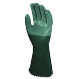 AlphaTec 08-354 Neoprene Dipped Gloves, Rough Finish, Size 10, Green 012-8-354-10