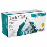92-600 Nitrile Powder-Free Disposable Gloves, Smooth, 4.9 mil Palm/5.5 mil Fingers, Medium, Green 012-92-600-7.5-8