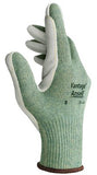 70-765 Cut-Resistant Gloves with Leather Palm, Size 9, Mint/Leather 012-70-765-9
