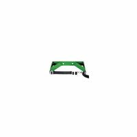 Cylinder Wall Bracket, Single with Strap, Steel, 7 in to 9-1/2 in dia, Green 021-WB100