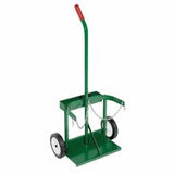 Small Dual-Cylinder Carts with Tool Tray, 7 in Solid Rubber, Plastic Rim Wheels 021-38B