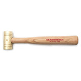 Brass Hammers with Hickory Handle, 1 lb Head, 1.25 in Face 329-81-111G