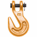 473 Series Clevis Grab Hook, 1/4 in, 4100 lb, Orange Powder Coat 193-4503315