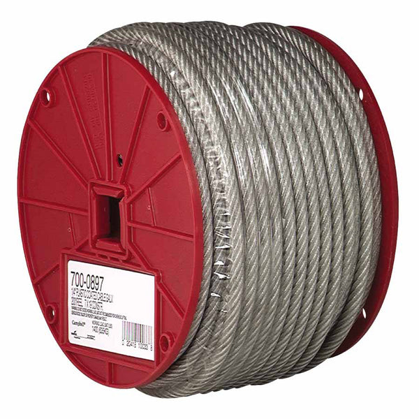 3/32"-7X7-COATED CABLE REEL 250' 193-7000397