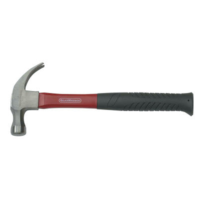 Claw Hammers, Comfort Grip Fiberglass Handle, 12.87 in, 12.75 lb 329-82254