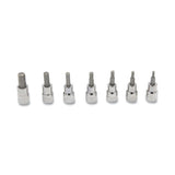 7 Pc. Hex Bit SAE Socket Set, 3/8 in Dr 192-CBSS0N