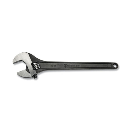 Black Oxide Adjustable Wrench, 15 in L, 1.688 in Jaw Opening 181-AT215BK