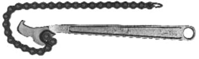Chain Wrench, 6 in Opening, 23 in Chain, 24 in OAL 181-CW24